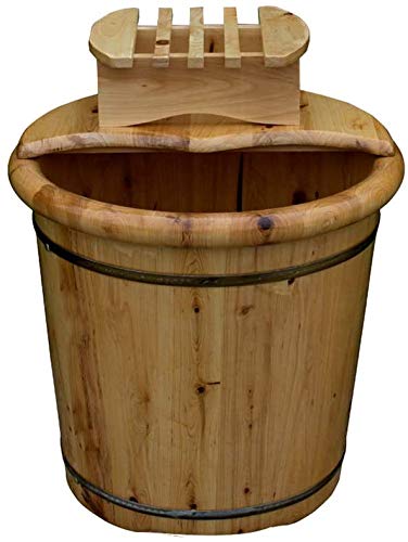 Katzowen Spa de Pies de Madera con Masaje