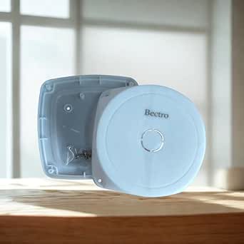 Bectro White PVC Junction Box | Virgin Made | Premium Round Top Base ...