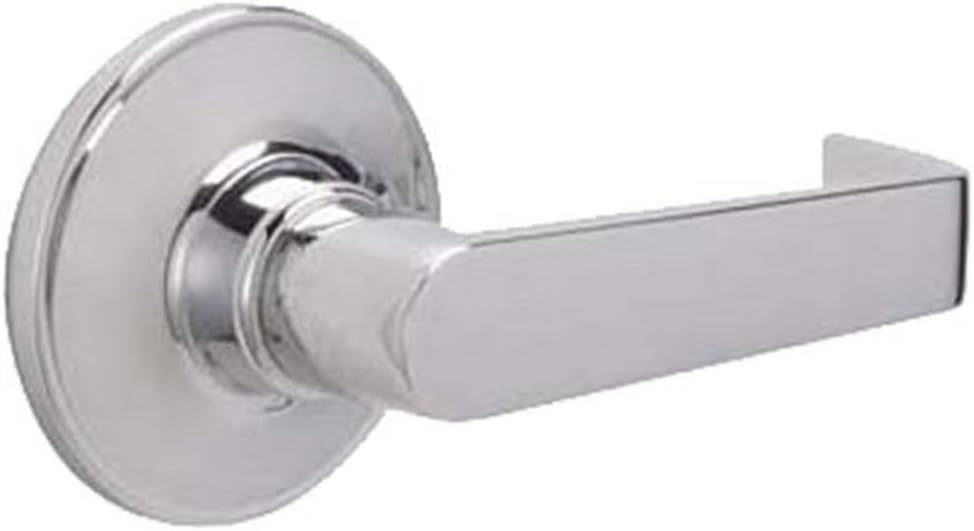 J-Series by Schlage Marin Door Lever with Standard Trim, One-Sided Non-Turning Dummy Handle, Satin Nickel, J170 MAR 619