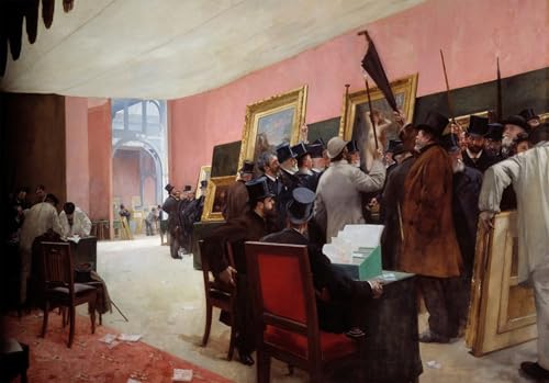Cuadro Pintura al óleo de Henri Gervex para Decorar tu Salón con Elegancia