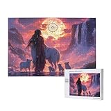 【JIGSAW PUZZLES POUR ADULTES 1000】Prouduct comprend 1000 pièces de puzzles; 1 sac en maille; 1 affiche; cartes de partition multiples; Emballage de boîte cadeau indépendant