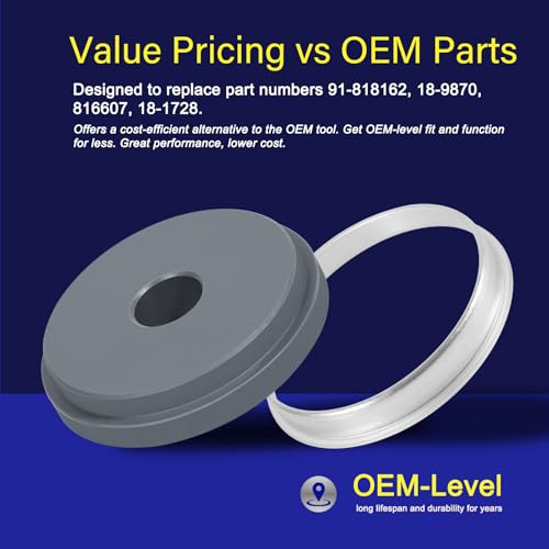 Bellows Tool Set- Bellows Sleeve Ring + Bellow Retainer Ring Install Tool Fits Mercrusier Alpha One Gen II/Bravo U-Joint Bellows Replaces 816607, 18-1728, 91-818162 by Yoursme - Image 4