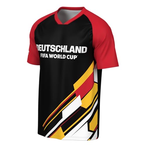 Image of Outerstuff FIFA World Cup 2026 Mens Short Sleeve Sublimated Soccer Fashion Top