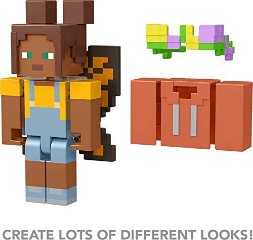 ​Minecraft Creator Series Fairy Wings Figure, Collectible Building Toy, 3.25-Inch Action Figure With Accessories, Gift For Ages 6 Years & Older​ #TOP4