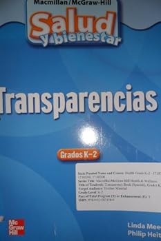 Paperback Health & Wellness Transparency Book (Spanish) Grades K-2 (Salud y bienestar Transparencias Grados K-2) Book