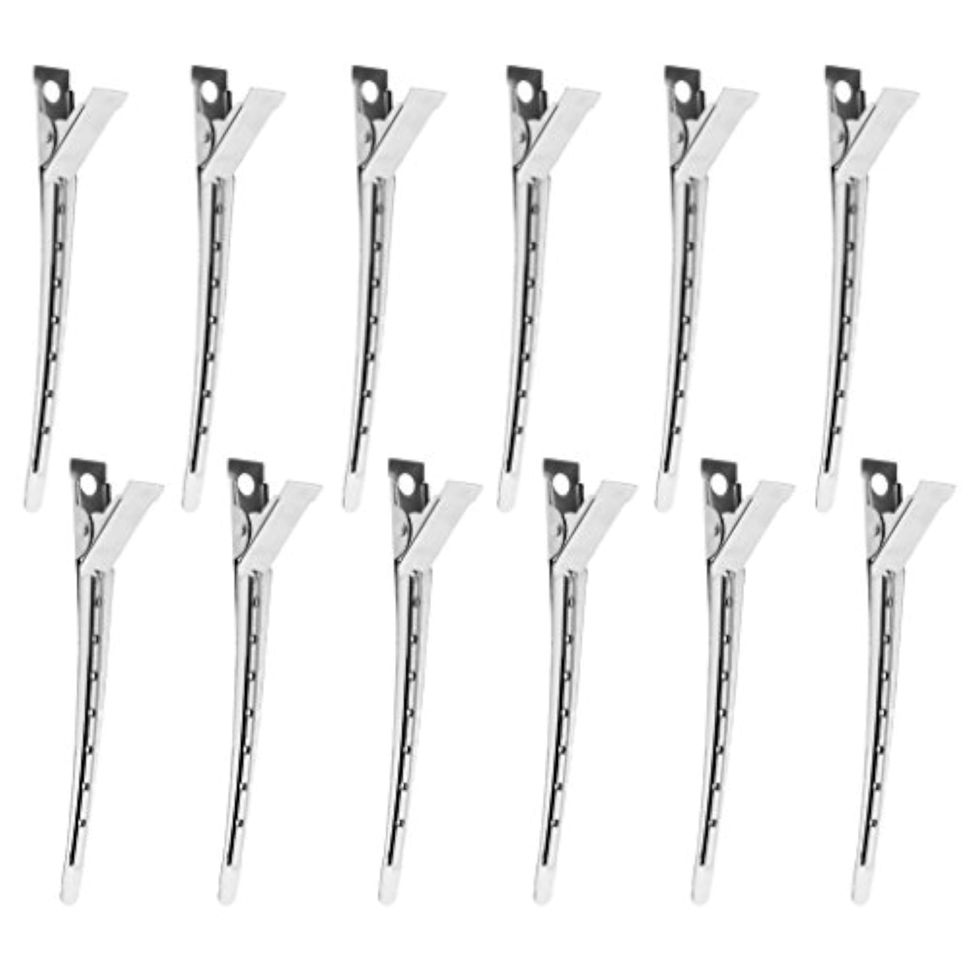36 Pieces Stainless Duck Sectioning Clips for Hair Styling