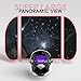 YESWELDER Auto Darkening Welding Helmet with SIDE VIEW, 180° Panoramic View, 1/1/1/1 True Color Solar Powered Welder Hood, Wide Shade 4/5-9/9-13 Welder Mask for TIG MIG ARC CUT and GRIND, LYG-Q800D