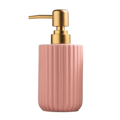 Ceramic Emulsion Portioning Bottles Body Wash Shampoo Press Bottle Hotel Household Soap Dispenser