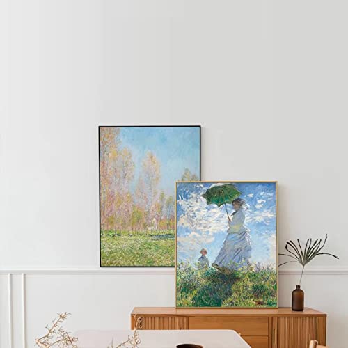 Claude Monet Wall Art Prints,6Pcs Water Lilies Claude Monet Posters Fine Artwork Paintings, Vintage Famous Art Posters,Aesthetic Posters For Room Decor,Retro Canvas Claude Monet Prints Pictures For Gallery Living Room Bedroom (8X10In,Unframed) #TOP5