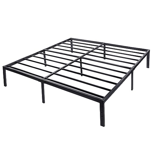 Montafox Metallbett Bett Bettgestell Bettrahmen 90x200x41 cm | 140x200x41 cm | 200x200x41 cm mit Lattenrost Metall 41cm H schwarz, Größe:200 x 200 x 41 cm Montafox Metallbett Bett Bettgestell Bettrahmen 90x200x41 cm | 140x200x41 cm | 200x200x41 cm mit Lattenrost Metall 41cm H schwarz, Größe:200 x 200 x 41 cm