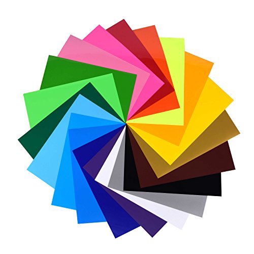 Heat Transfer Vinyl Bundle | 20 Sheets | 12 Heat Transfer Vinyl Bundle | 20 Sheets | 12