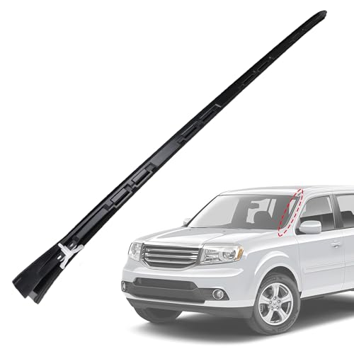 Moldura de parabrisas izquierdo para Honda Pilot 2009-2015 del lado del conductor
