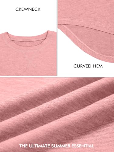 Image of UNCLECAT Mens Short Sleeve T-Shirts Crew Neck Casual Shirt Summer Classic Basic Lightweight Fashion Tees