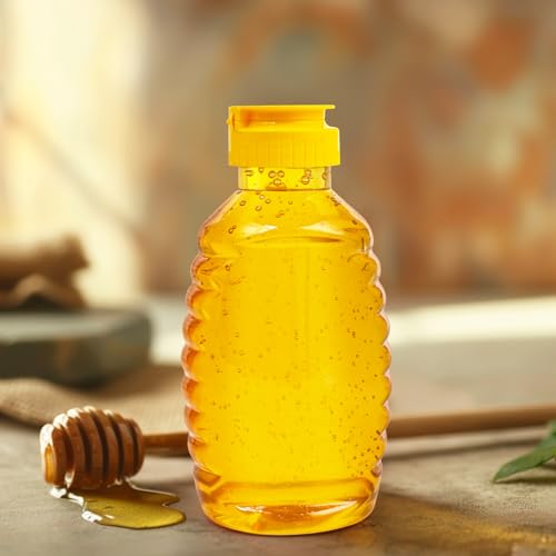 24 Pack Honey Bottle, Honey BottlesSqueeze 16 oz,Honey Bottles With LeakProof Flip-Top Caps,Refillable HoneyPlastic Honey Bottles,Plastic Honey JarsFor Storing And Dispensing - Image 7