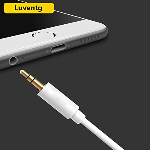 Cable AUX 3.5mm de 3.3ft sonido Hi-Fi miniatura 3