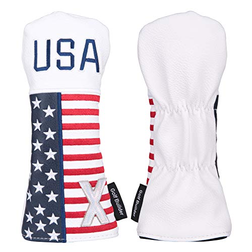 USA Stars and Stripes Golf Hybrid Head Cover