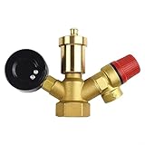 ✨Manometer-Anzeige: Das mitgelieferte Manometer zeigt einen Druckbereich von 0-10 bar an, was eine genaue Drucküberwachung ermöglicht.