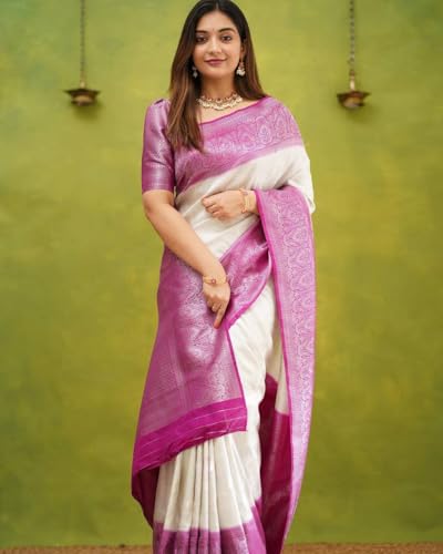 MAHEK pink kanjivaram silk saree – image 2
