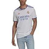 adidas Men's Real Madrid 2021-22 Home Jersey (White, Medium)
