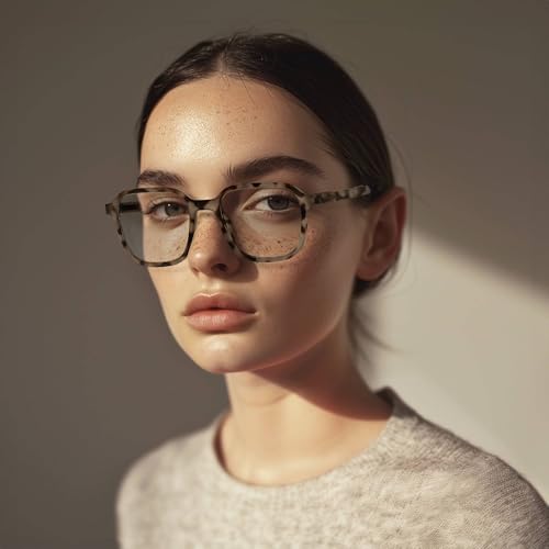 Image of LONDON MOLE Hollywood thin lightweight reading glasses | Sleek square frame | Contemporary minimal style | Men and women