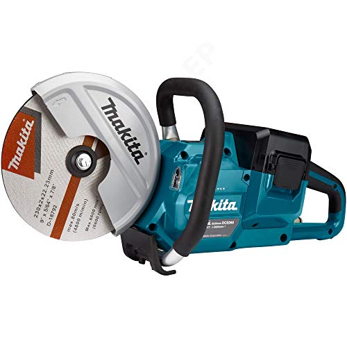 Makita Découpeuse 36V lxt Li Ion Ø230 mm 2x5 0 Ah DCE090T2X1 - vue 5