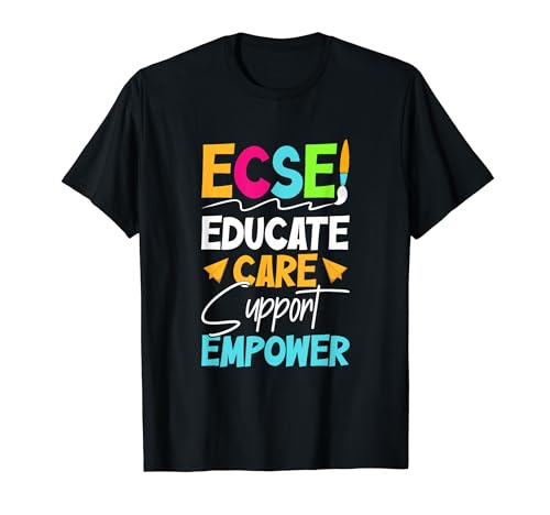 Enseignant ECSE Professeur SPED T-Shirt
