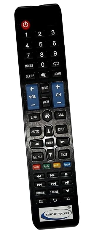 Remote Control Compatible with Takai Smart Led Tv (Please Match Your Old Remote with Given Image for Work It Must Be Exactly Same As Shown in Image) (TakaiLed5)-image-9