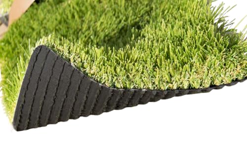 Suinga Gazon Artificiel 45mm Córdoba | Rouleau 1x5m | Tapis d'Herbe Synthétique Réaliste à Double Fibre | Idéal pour Jardins, Terrasses et Balcons