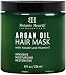 Botanic Hearth Argan Oil Hair Mask - Deep Conditioning Keratin Hair Treatment with Vitamin E - Moisturizing and Restorative, 8 fl oz