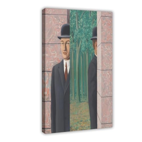 Toile Magritte « The Common Place » : Décoration Murale Encadrée de qualité musée