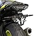 Soporte de matrícula universal compatible con Sym Husky 125, Sym Wolf SB...