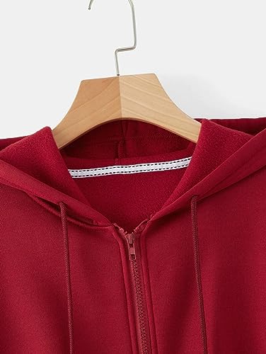 Image of Crop Hooded Sweatshirt for Women Winter Wear Crop Hoodie