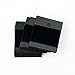 LGEGE 100 Pcs Black Earring Jewelry Display Hanging Cards Jewelry Trays Other Jewelry Accessories