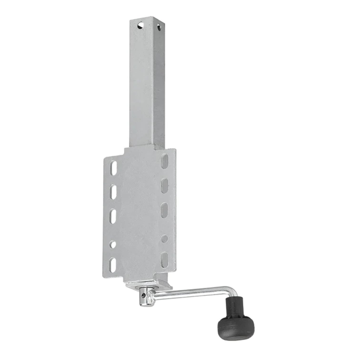 2 STK Bootsstütze Bootstrailer 40 x 40 mm höhenverstellbar mit 200 kg | Einstellbar und ausdrehbar als Spindelstütze oder Hubstütze für Bootstrailer, Preiswert&Gut