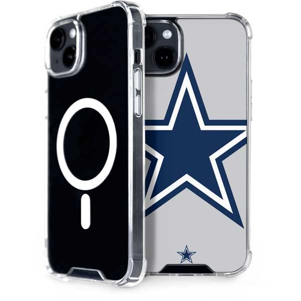Skinit Phone Case Compatible with MagSafe iPhone 14 - Officially Licensed NFL Dallas Cowboys Large Logo Design
