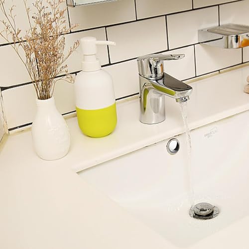 2 Stück Waschbecken Überlauf Abdeckung,Kupfer Metall Überlauf Waschbecken,Rund Waschbecken Überlauf Ring mit Befestigungsfüße aus Kunststoff,Silber Waschbeckenüberlaufabdeckung,für 22-24mm Loch