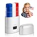 Go Ho Red White and Blue Eye Black,Eye Black Stick for Baseball Softball Party Favors,Patriotic USA Flag Face Body Paint for Women Men Game Day,4th of July Accessories