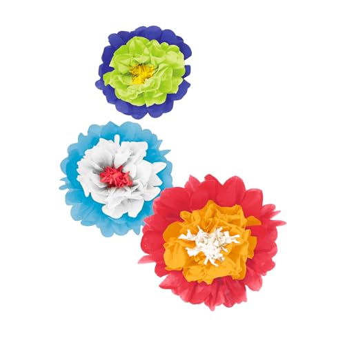 Ursus 4582299 - Blumenseiden Intensivfarben, nicht nassfest, 10 Bogen, 50 x 70 cm, 20 g/m², durchgefärbt in 10 Farben