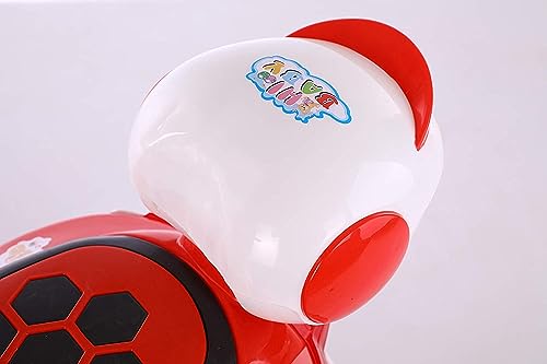 MunMun Toy Baby Scooter Battery Operated Ride on Bike with Music and Light for Baby Boy and Baby Girls Upto 4 Years (Red) - Image 5