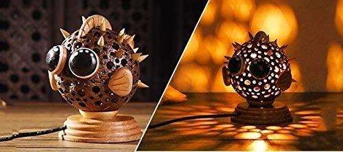 Klassiek China Mandarijn Pion Dingen Nachtkastje Lamp ,  Slaapzaal Kaptafel Leesboek Leer Banen Licht ,  Dromenvanger (Kleur: B) - Image 4