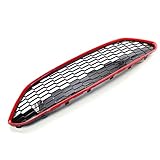 Cnhssk23 Front Hood Grille Bumper Honeycomb Grill Mesh for Ford Fiesta MK7.5 2013 2014 2015 2016 2017