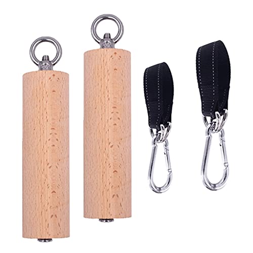 Poignées d'escalade en bois pour s'entraîner à la maison et suspendre son entraînement