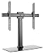 Produktbild RICOO FS307-B-XL TV Ständer Schwenkbar Neigbar 30-55 Zoll (ca. 76-140cm) Fernsehständer für VESA 300x200-600x400 Standfuss Schwarz Glas