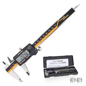 Digital Caliper Measuring Tool Stainless Steel Vernier Caliper ...