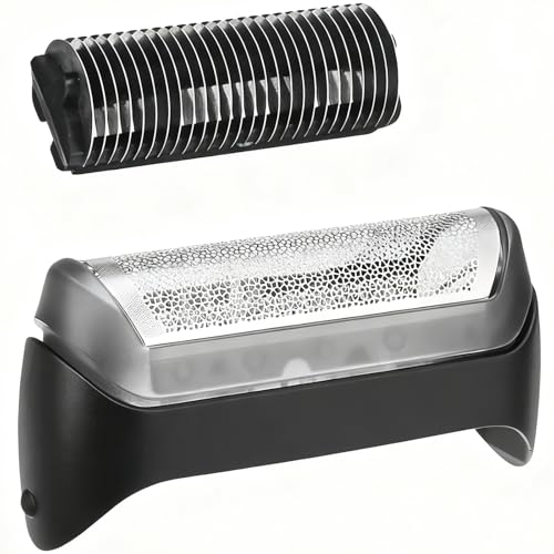 Poweka Ersatz Scherkopf 10B/20B – kompatibel mit Rasierer Serie 1 Modellen 190s-1, 170, 180, 190,...