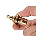 Brass Ceramic Stem Disc Cartridge Faucet Valve Replacement Quarter Turn 1/2