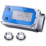 Medidor de flujo de turbina digital de 1 pulgada para combustible diésel...