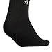 adidas Women's Ankle Socks, Athletic Cushioned Quarter Fit, 6-Pack, Durable, Comfortable, Cooling, with Compression