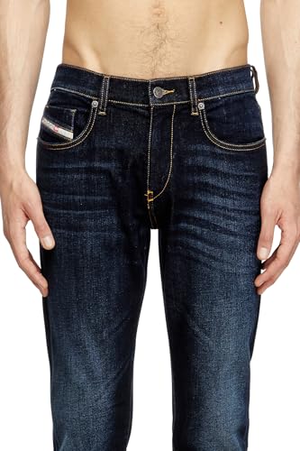 Diesel_2019 D-STRUKT_Pants_Blau_26W / 30L – Ansicht 7