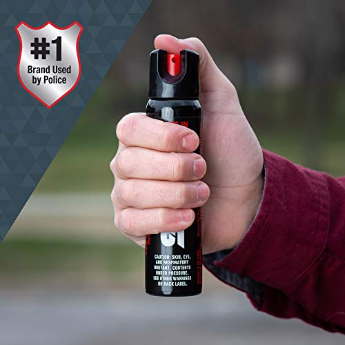 SABRE Magnum 120 3-In-1 Defense Spray, 35 Bursts, 12-Foot (4-Meter) Range, Triple Protection Formula Contains Pepper Spray, CS Military Gas and UV Marking Dye, Extra Large 92.4 Gram Canister - Image 6